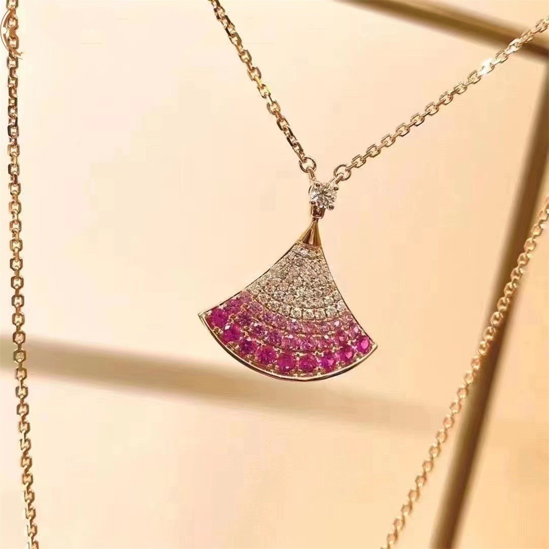 [Kincade Jewelery]DREAM NECKLACE PINK GOLD PINK DIAMOND