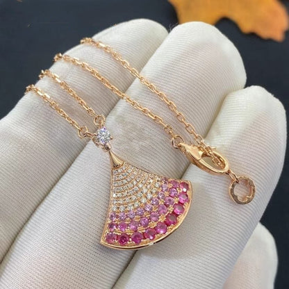 [Kincade Jewelery]DREAM NECKLACE PINK GOLD PINK DIAMOND