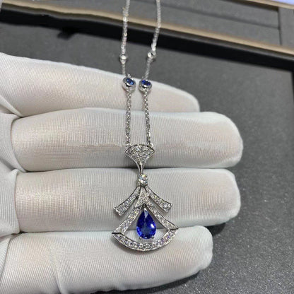 [Kincade Jewelery]DREAM NECKLACE AGATE DIAMOND SILVER