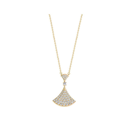 [Kincade Jewelery]DREAM NECKLACE GOLD FULL DIAMOND