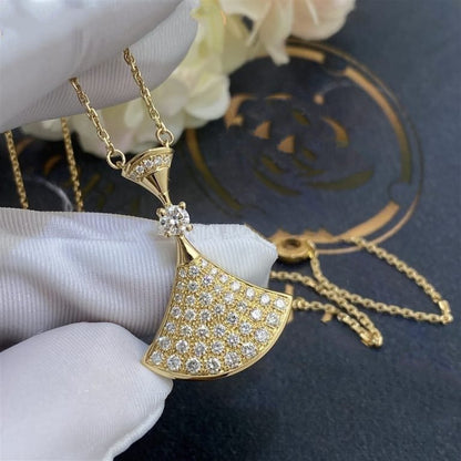 [Kincade Jewelery]DREAM NECKLACE GOLD FULL DIAMOND