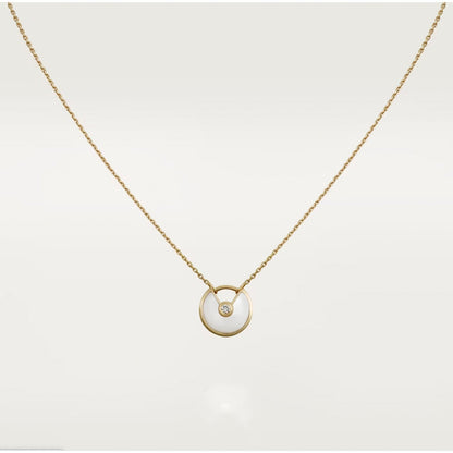 [Kincade Jewelery]AMULETTE ROSE GOLD MOP NECKLACE