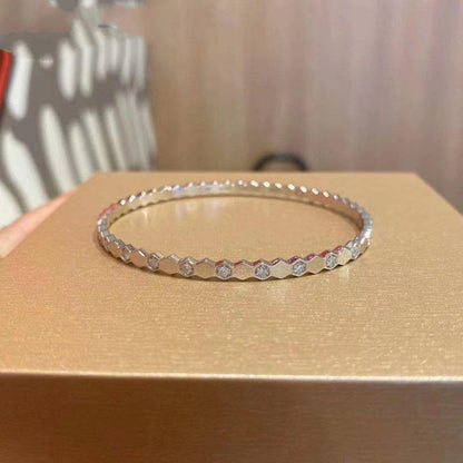 [Kincade Jewelery]BEE LOVE SILVER DIAMOND BRACELET