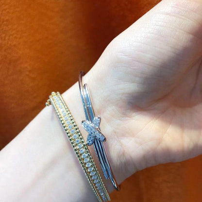 [Kincade Jewelery]JEUX DE BRACELET SILVER DIAMONDS