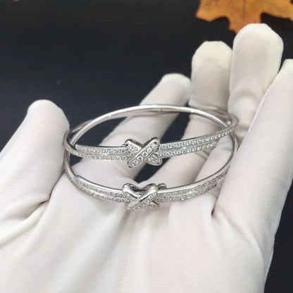 [Kincade Jewelery]JEUX DE BRACELET DIAMONDS SILVER