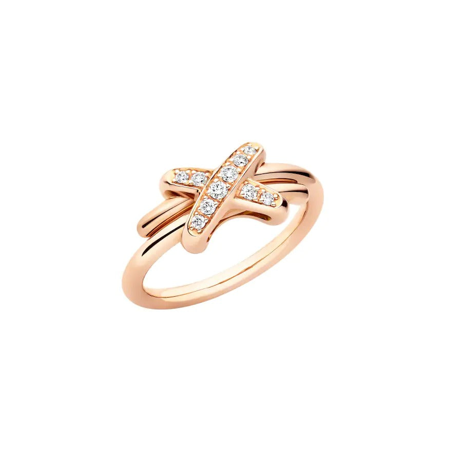 [Kincade Jewelery]JEUX DE PINK GOLD DIAMOND RING