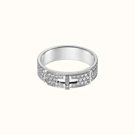 [Kincade Jewelery]KELLY SILVER DIAMOND RING