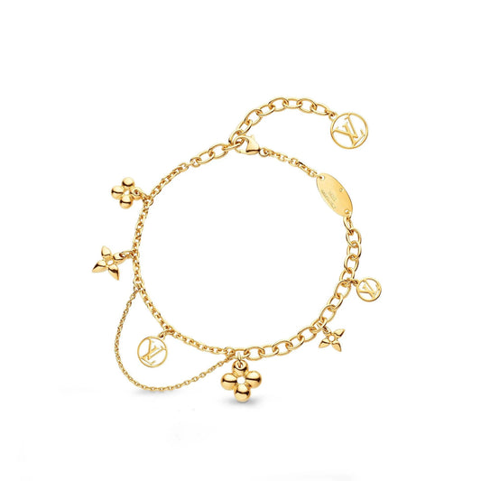[Kincade Jewelery]BLOOMING PINK GOLD MOP BRACELET