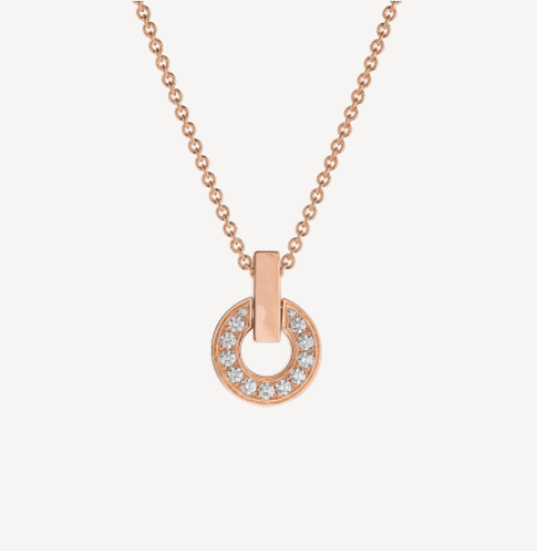 [Kincade Jewelery]GARI NECKLACE PINK GOLD DIAMOND