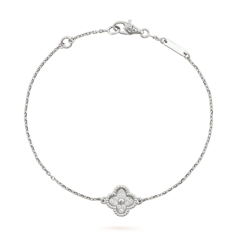 [Kincade Jewelery]Kincade  SINGLE FLOWER BRACELET SILVER