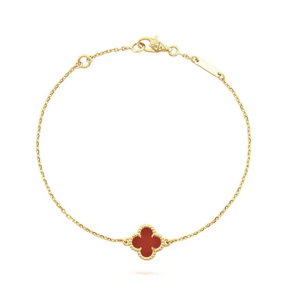 [Kincade Jewelery]Kincade  CARNELIAN SINGLE FLOWER BRACELET