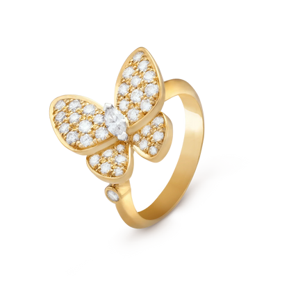 [Kincade Jewelery]BUTTERFLY DIAMOND RING