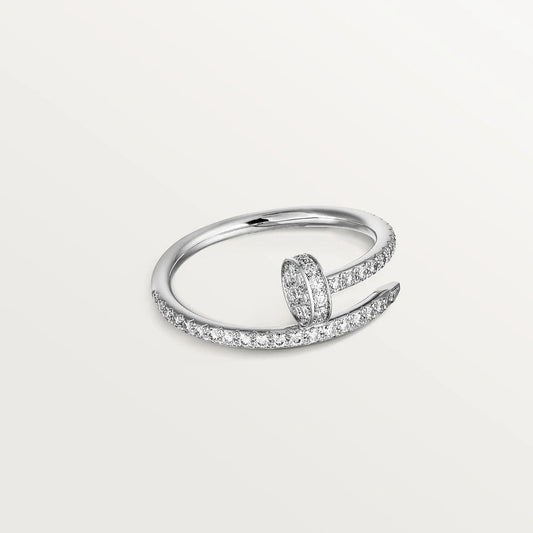 [Kincade Jewelery]JUSTE RING 1.8MM SILVER DIAMONDS
