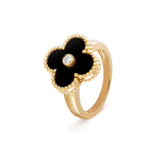 [Kincade Jewelery]Kincade ONYX RING GOLD DIAMOND