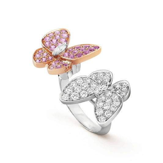 [Kincade Jewelery]TWIN BUTTERFLY DIAMOND RING